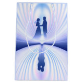 Sac Cadeau Moyen Couple mariage (Dos)