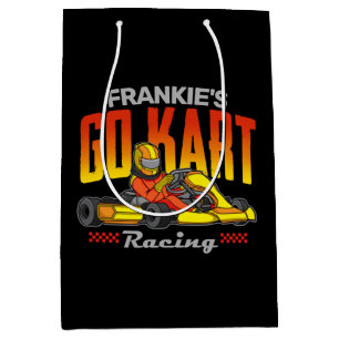 Sac Cadeau Moyen Course de kart personnalisée Motor Sport Karting