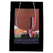 Sac Cadeau Moyen Course de montgolfière de Gordon Bennett (Dos)