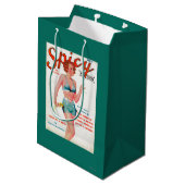 Sac Cadeau Moyen Couverture de magazine épicée (Dos Angle)