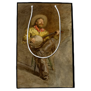 Sac Cadeau Moyen Cowboy espagnol chantant avec une chanson de piste