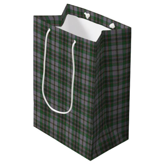 Sac Cadeau Moyen Craig Ancien Tartan écossais (Devant Angle)