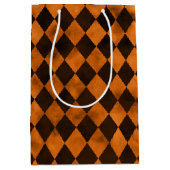 Sac Cadeau Moyen Crânes oranges et séries tournesol 12 (Devant)