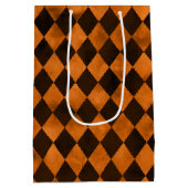 Sac Cadeau Moyen Crânes oranges et séries tournesol 12 (Dos)