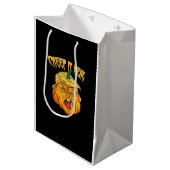 Sac Cadeau Moyen Crazy Halloween Citrouille Trumpkin costume (Devant Angle)