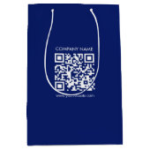 Sac Cadeau Moyen Créez un code QR instantanément | Design simple mo (Devant)