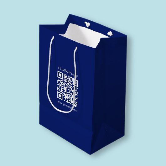 Sac Cadeau Moyen Créez un code QR instantanément | Design simple mo