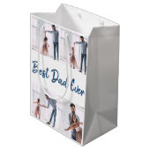 Sac Cadeau Moyen Créez votre propre collection de photos de Fête de (Dos Angle)