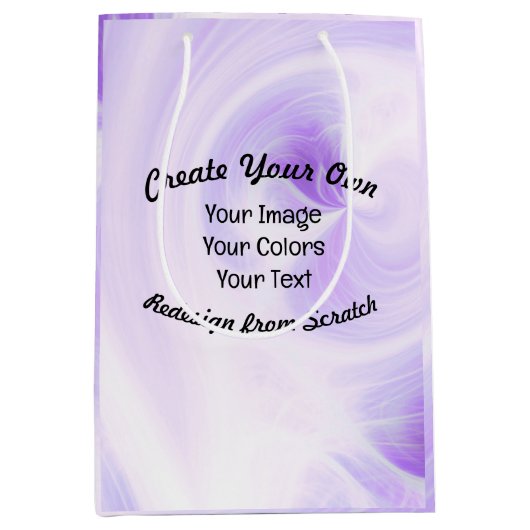 Sac Cadeau Moyen Créez votre propre conception personnalisée (Devant)