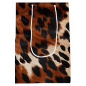 Sac Cadeau Moyen Crème Brown noir (Dos)