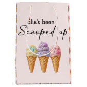 Sac Cadeau Moyen Crème glacée Été Rangée Fête des mariées Favoriser (Devant)