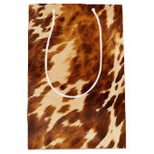 Sac Cadeau Moyen Crevette Brown de Western Cream (Devant)