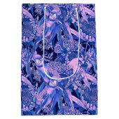 Sac Cadeau Moyen Crimson Rosella Tropical Blue (Dos)