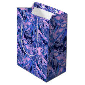 Sac Cadeau Moyen Crimson Rosella Tropical Blue (Dos Angle)