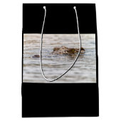 Sac Cadeau Moyen Crocodile du Nil (Devant)