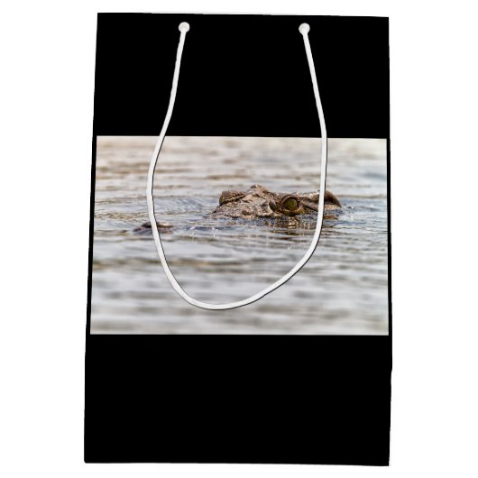 Sac Cadeau Moyen Crocodile du Nil (Dos)