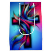 Sac Cadeau Moyen Croix de Jésus (Dos)