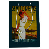 Sac Cadeau Moyen Cru PosterEurope d'algonquin de Saint Andrews (Devant)