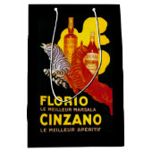 Sac Cadeau Moyen Cru PosterEurope de Florio Cinzano (Devant)