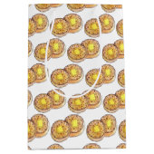 Sac Cadeau Moyen Crumpets à beurre chaud Cuisine britannique (Devant)