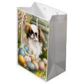 Sac Cadeau Moyen Cuisson japonaise aux oeufs de Pâques (Dos Angle)