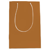 Sac Cadeau Moyen Cuivre Brown (Devant)