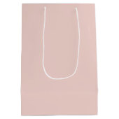 Sac Cadeau Moyen custom Pink Allure Chic Blush Feminine Style (Dos)