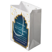 Sac Cadeau Moyen Cut Eid Mubara (Devant Angle)