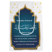 Sac Cadeau Moyen Cut Eid Mubara (Dos)