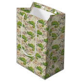 Sac Cadeau Moyen Cute Chameleon Lizard (Devant Angle)