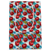 Sac Cadeau Moyen Cute Cherry Motif à thème Anniversaire (Devant)