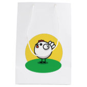 Sac Cadeau Moyen Cute Chicken (Dos)