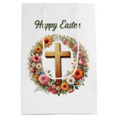 Sac Cadeau Moyen Cute Easter Cross customizable (Dos)