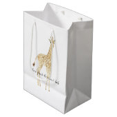 Sac Cadeau Moyen Cute Giraffe          (Devant Angle)