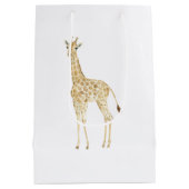 Sac Cadeau Moyen Cute Giraffe          (Dos)