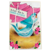 Sac Cadeau Moyen Cute Grandma Easter Holiday (Devant)