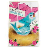 Sac Cadeau Moyen Cute Grandma Easter Holiday (Dos)