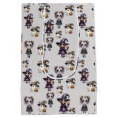Sac Cadeau Moyen Cute Halloween (Dos)