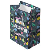 Sac Cadeau Moyen Cute Halloween personnalisable (Devant Angle)