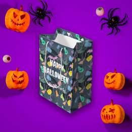 Sac Cadeau Moyen Cute Halloween personnalisable