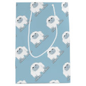 Sac Cadeau Moyen Cute Little Yeti (Devant)