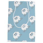 Sac Cadeau Moyen Cute Little Yeti (Dos)