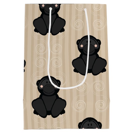 Sac Cadeau Moyen Cutelyn Gorilla (Dos)