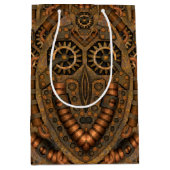 Sac Cadeau Moyen Cuvette Vintage industrielle Steampunk (Devant)