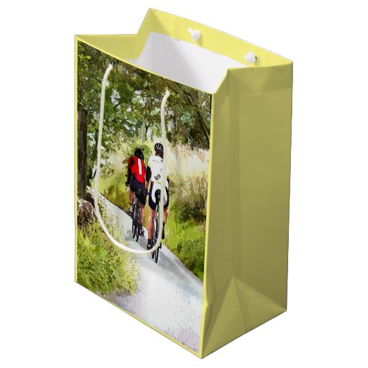 SAC CADEAU MOYEN CYCLISME (Devant Angle)