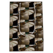Sac Cadeau Moyen Cymbales à tambour et bâtons (Dos)