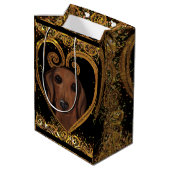 SAC CADEAU MOYEN DACHSHING (Dos Angle)