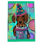 Sac Cadeau Moyen Dachshund (Dos)