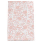 Sac Cadeau Moyen Daisy Blooms - Sweet Peach  (Devant)