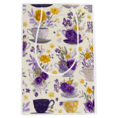 Sac Cadeau Moyen Dancing flower  (Devant)